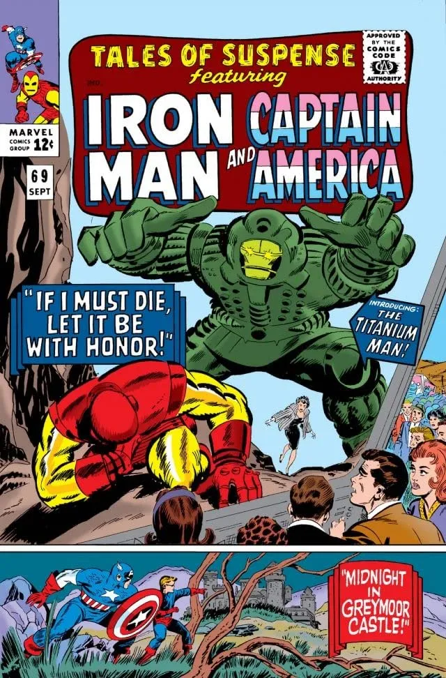 Cover of Tales of Suspense #69