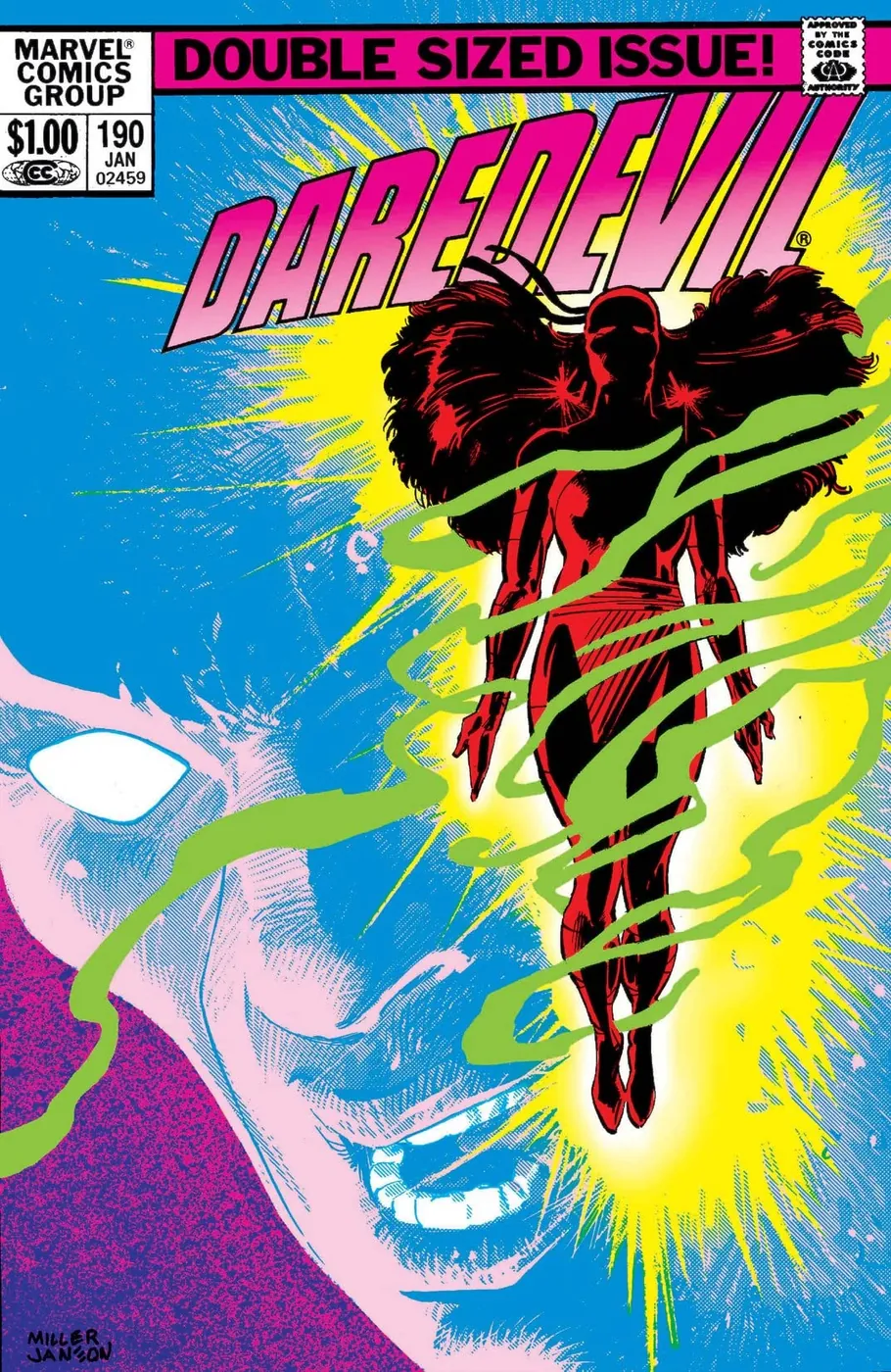 Cover of Daredevil #190