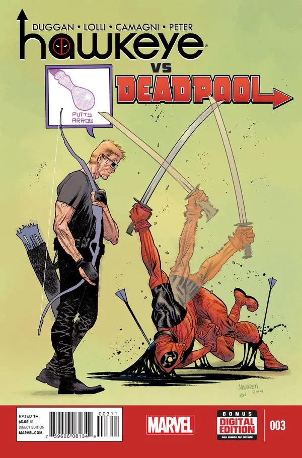 Cover of Hawkeye vs. Deadpool #3