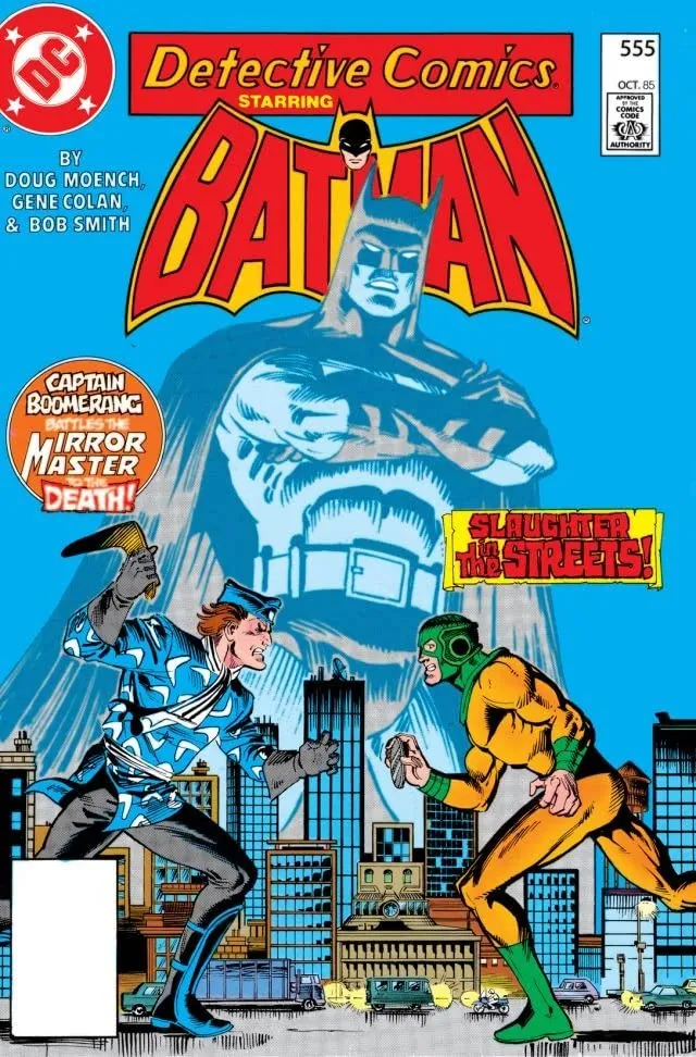 Cover of Detective Comics #555