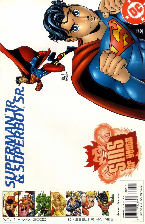 Cover of Sins of Youth: Superman, Jr. / Superboy, Sr. #1