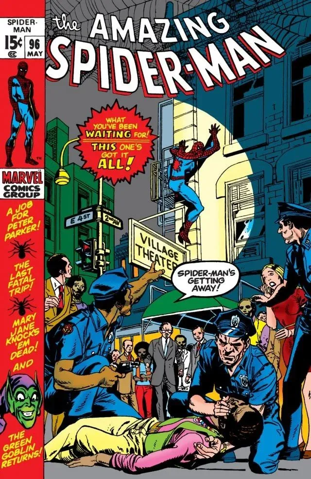 Cover of The Amazing Spider-Man #96