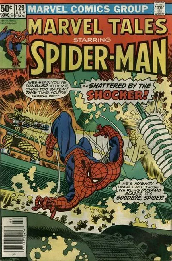 Cover of Marvel Tales #129