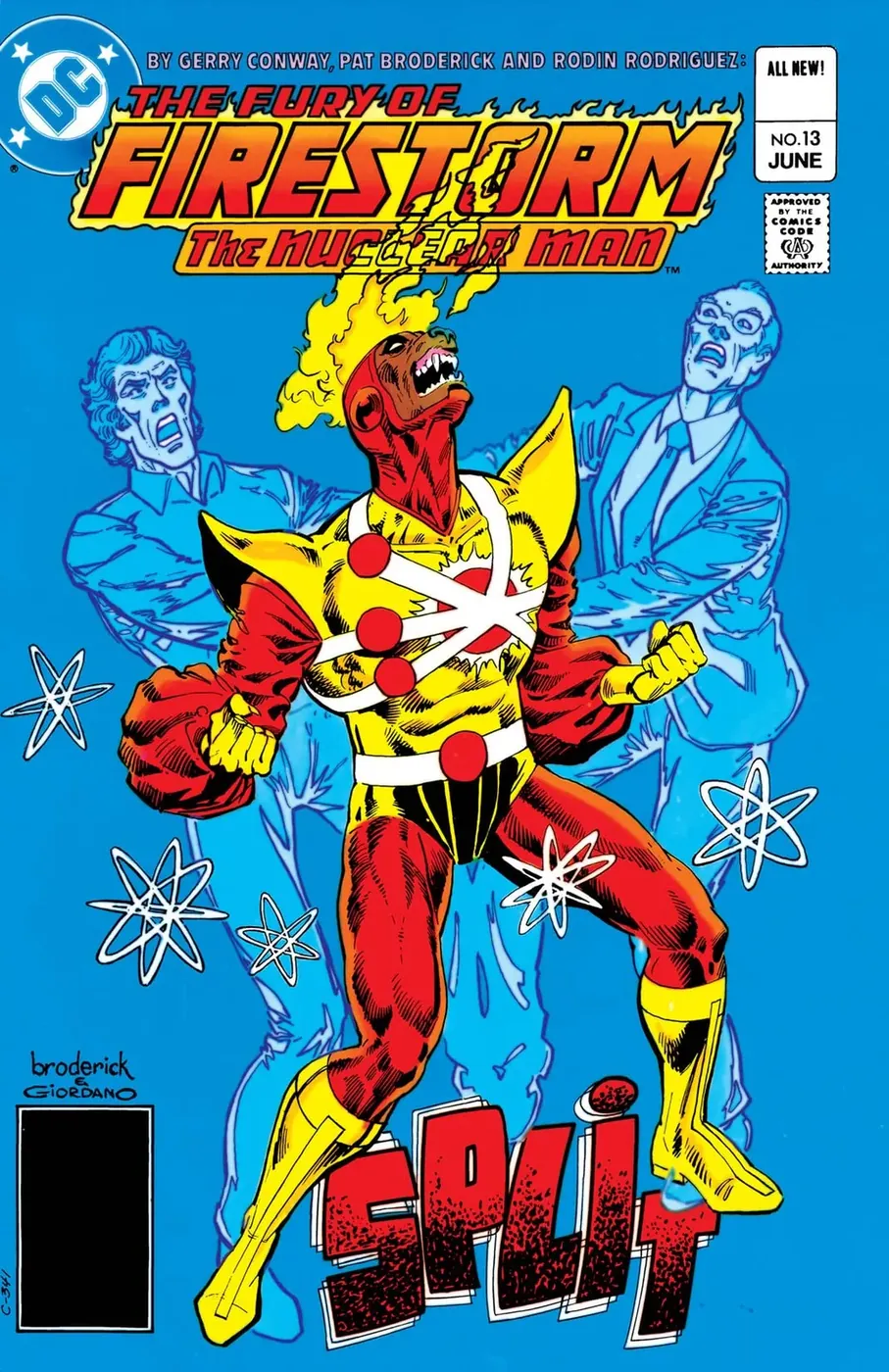 Cover of The Fury of Firestorm #13