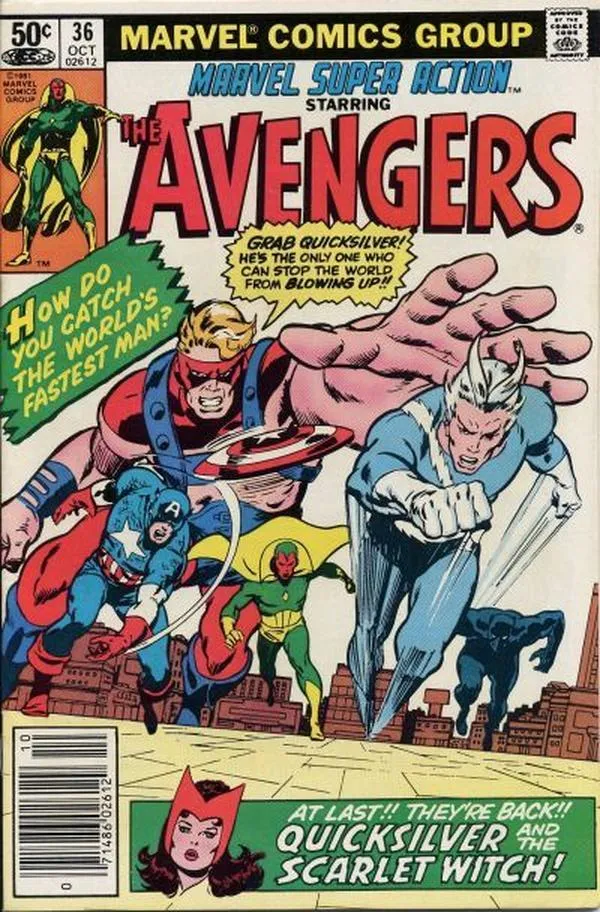 Cover of Marvel Super Action #36