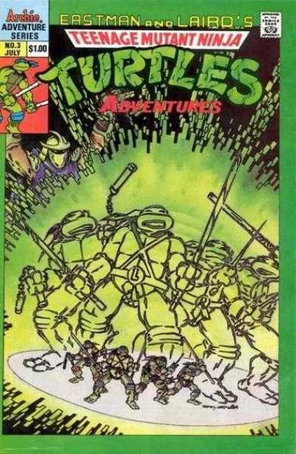 Cover of Teenage Mutant Ninja Turtles Adventures #3