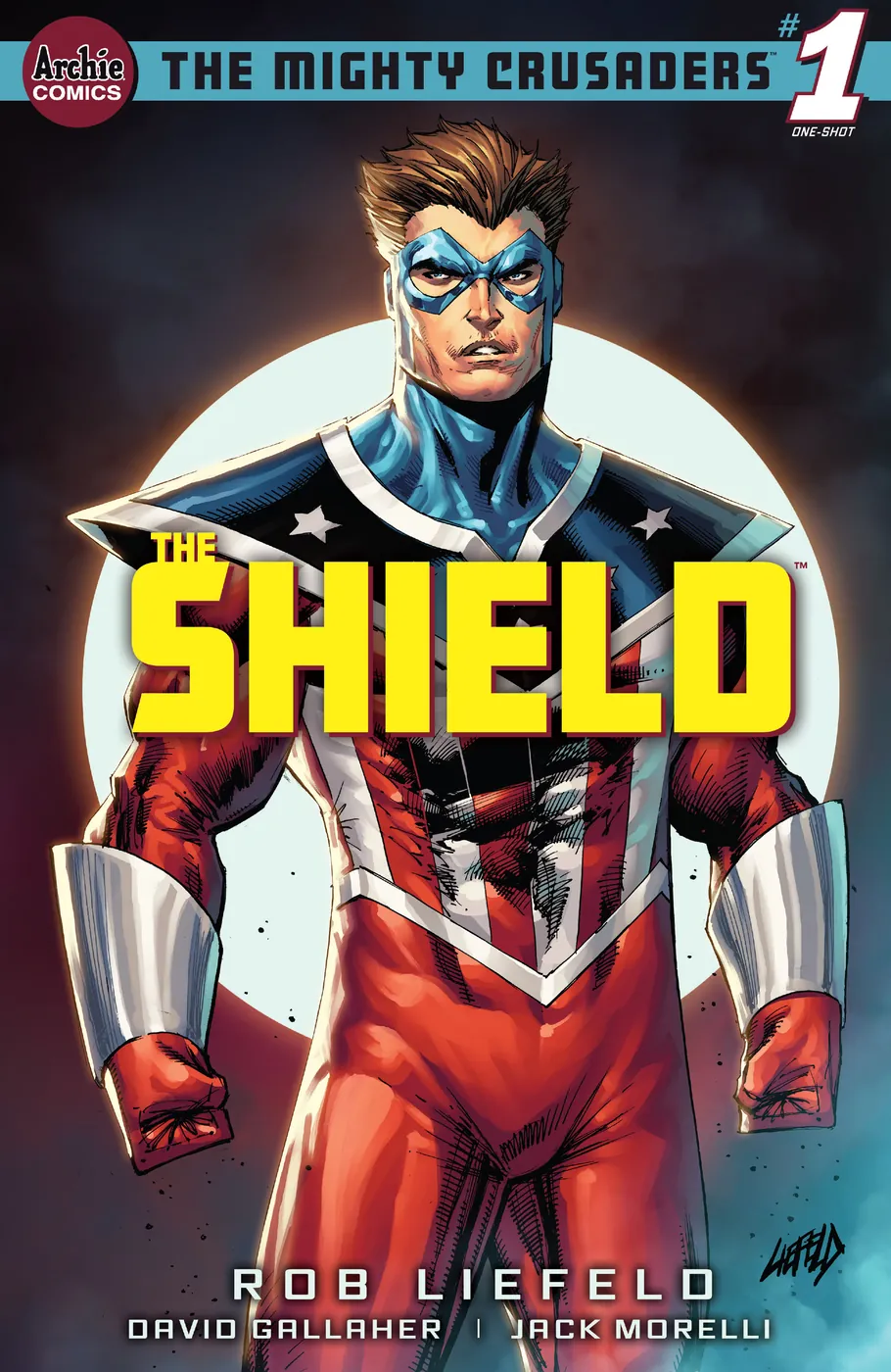Cover of The Mighty Crusaders: The Shield #1