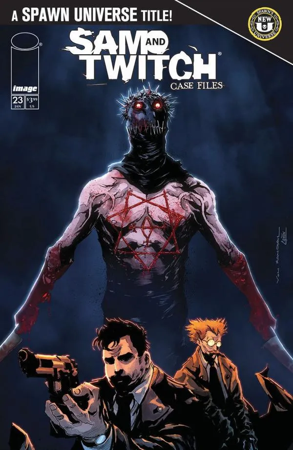 Cover of Sam and Twitch: Case Files #23