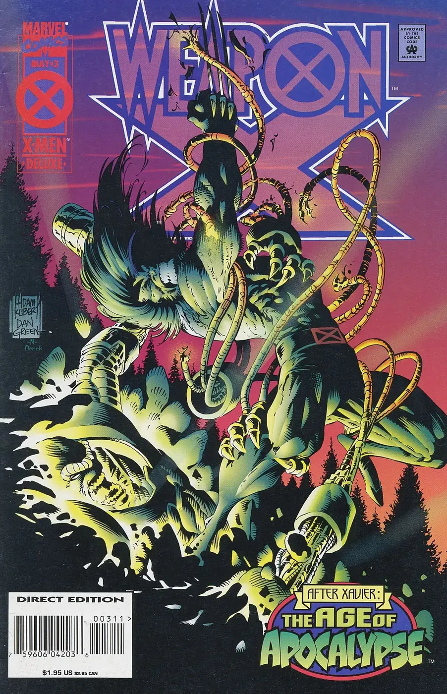Cover of Weapon X #3