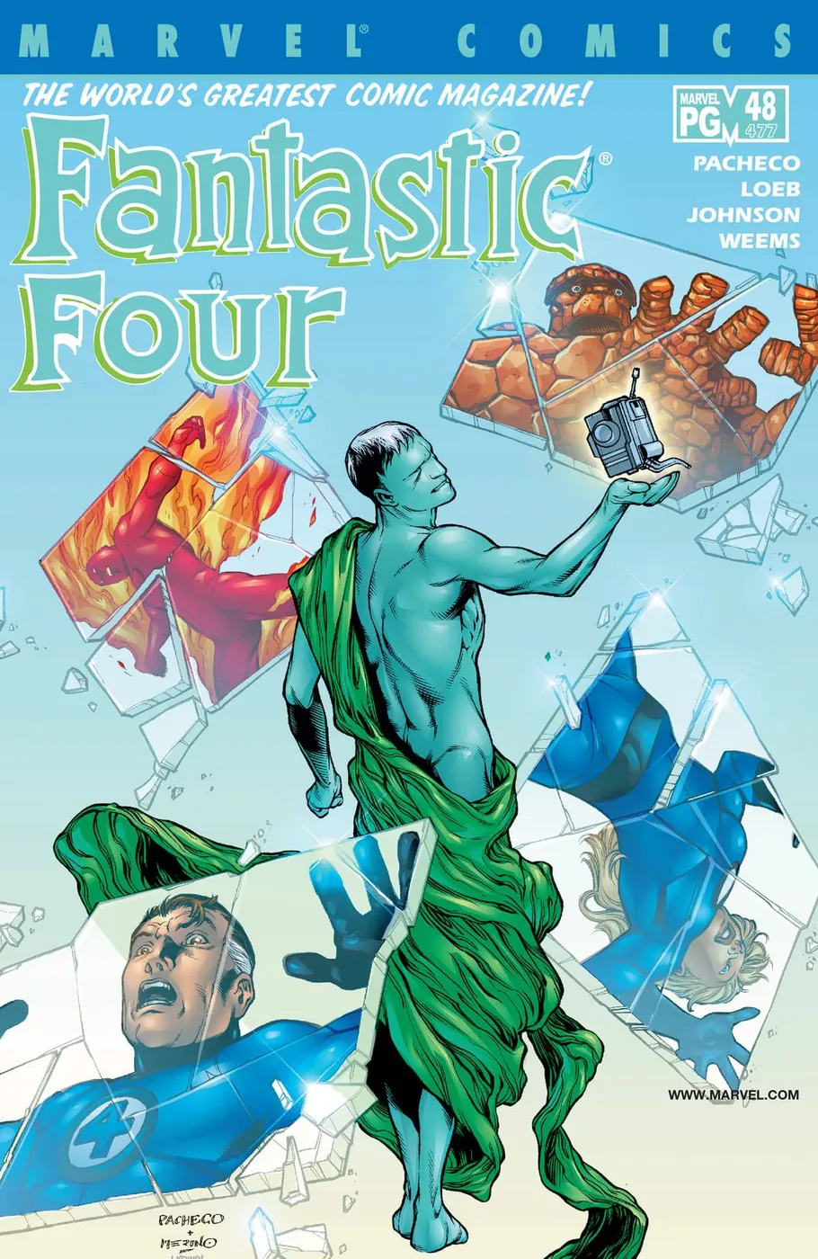 Cover of Fantastic Four #48 (477)