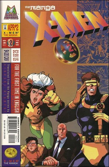 Cover of X-Men: The Manga #2