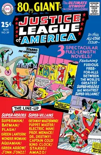 Cover of Justice League of America #39