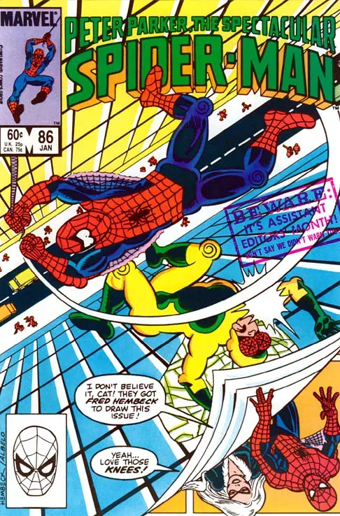 Cover of The Spectacular Spider-Man #86