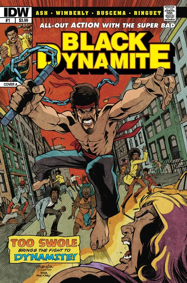 Cover of Black Dynamite #1
