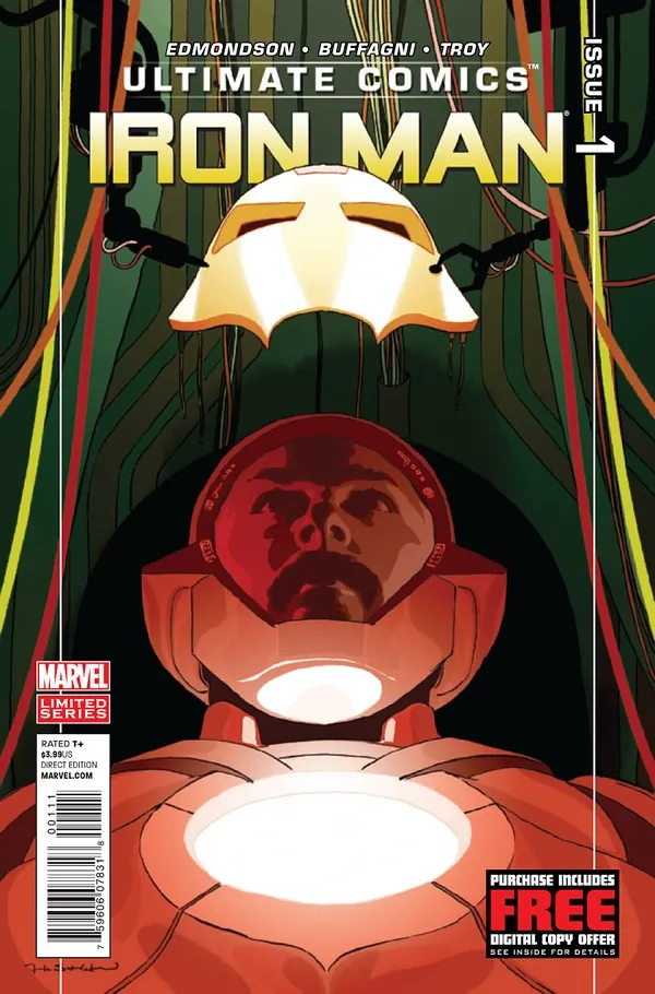 Cover of Ultimate Comics Iron Man #1