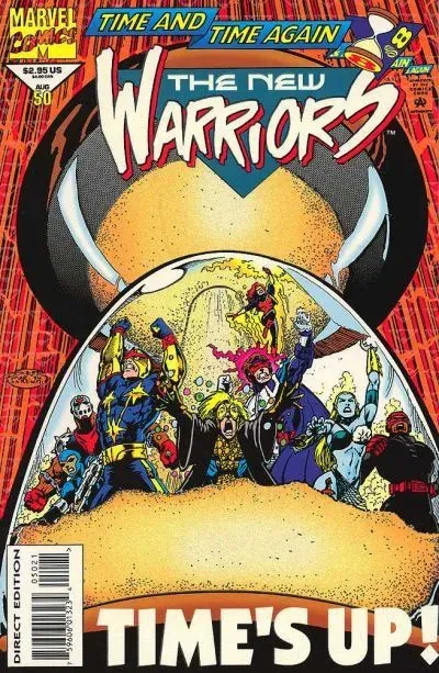 Cover of The New Warriors #50