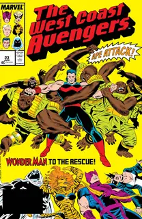Cover of West Coast Avengers #33