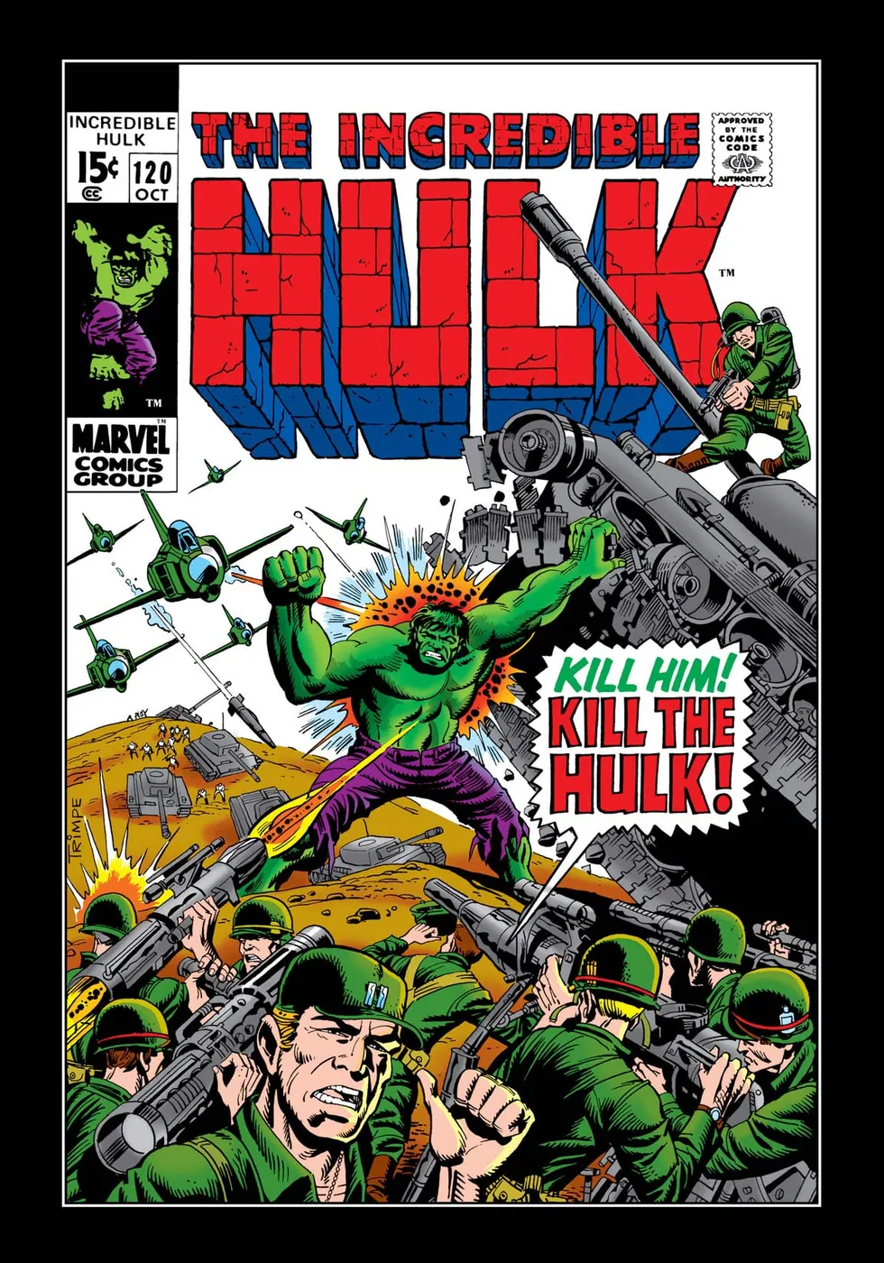 Cover of The Incredible Hulk #120