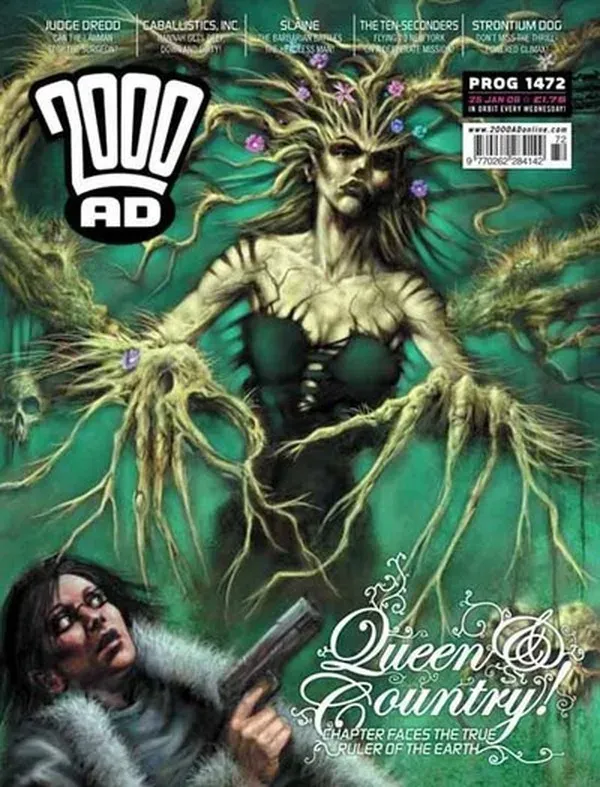Cover of 2000 AD #1472