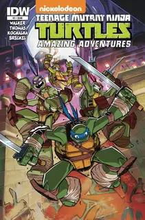 Cover of Teenage Mutant Ninja Turtles: Amazing Adventures #1