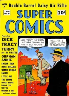 Cover of Super Comics #9