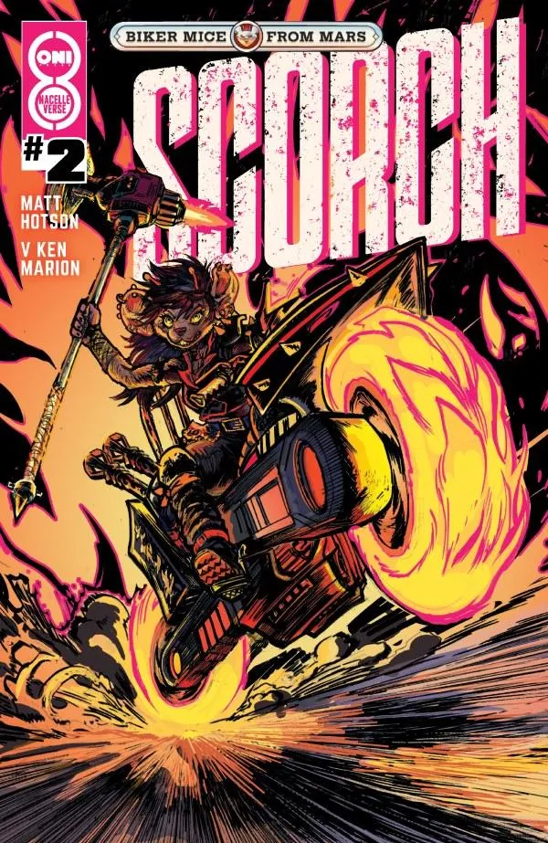 Cover of Biker Mice from Mars: Scorch #2