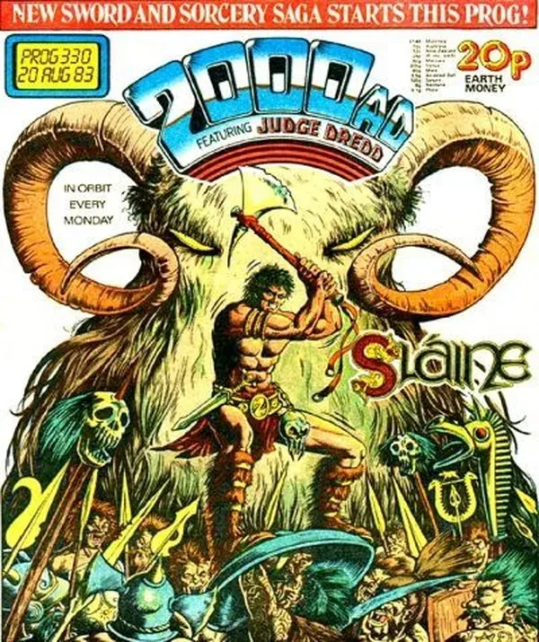 Cover of 2000 AD #330