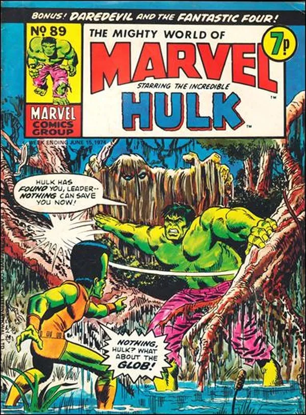 Cover of The Mighty World of Marvel #89