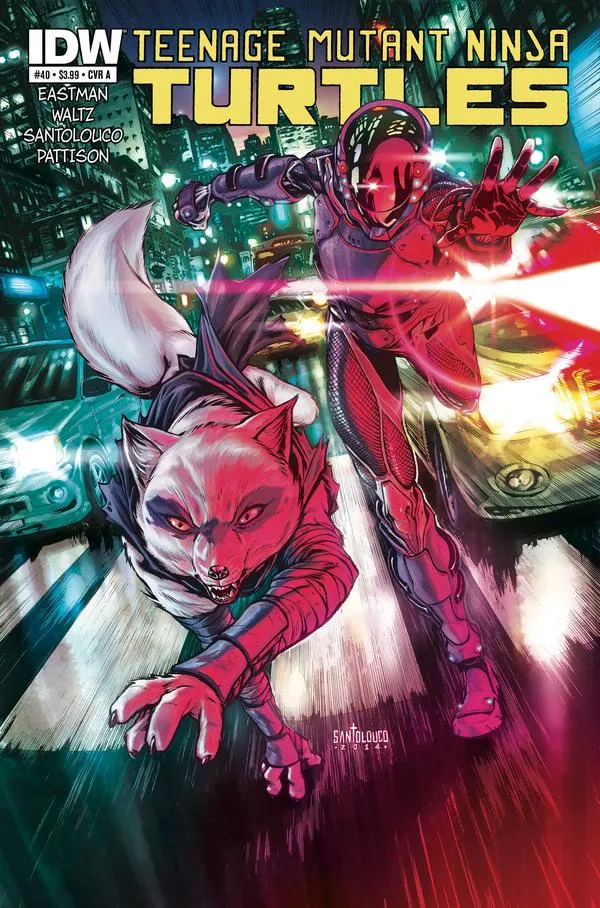 Cover of Teenage Mutant Ninja Turtles #40