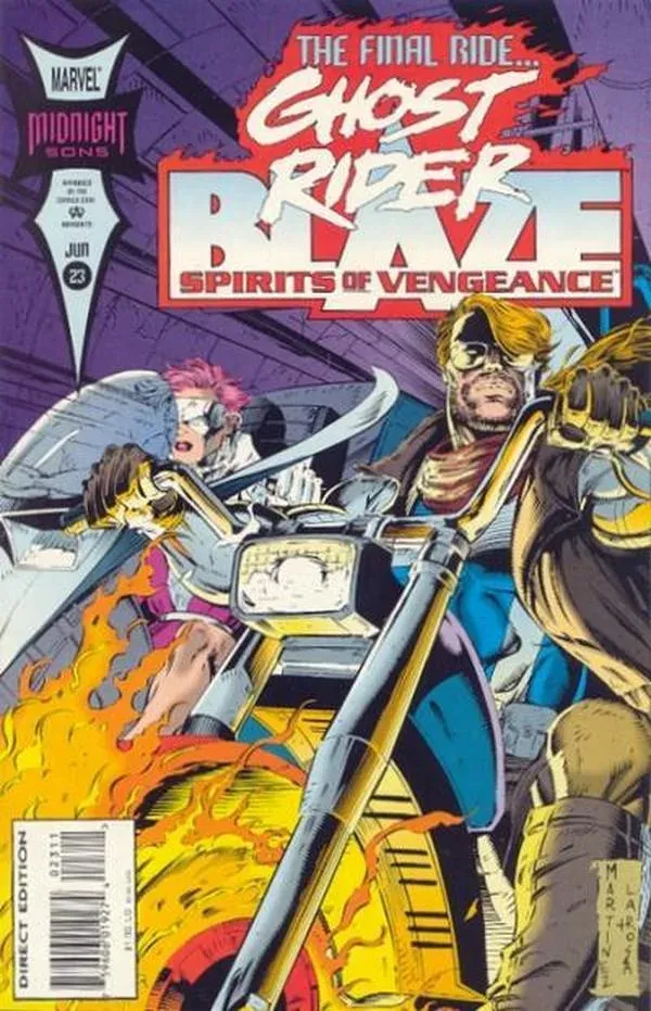 Cover of Ghost Rider / Blaze: Spirits of Vengeance #23