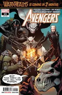 Cover of Avengers #15 (705)