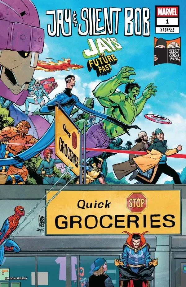 Cover of Jay & Silent Bob: Jays of Future Past #1