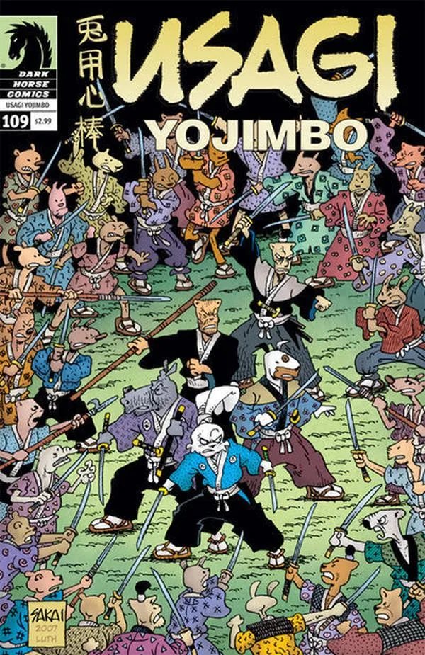 Cover of Usagi Yojimbo #109