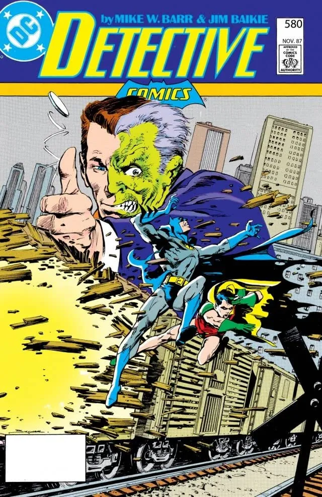 Cover of Detective Comics #580