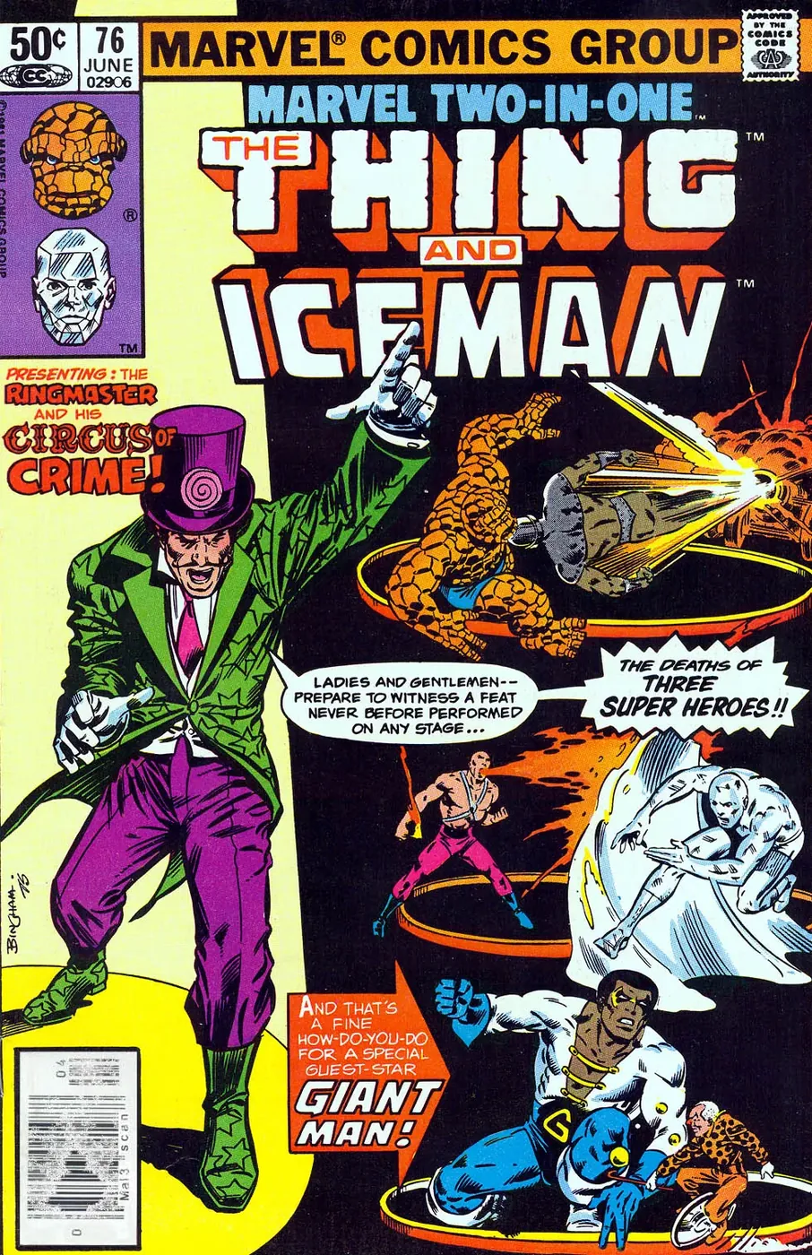 Cover of Marvel Two-in-One #76