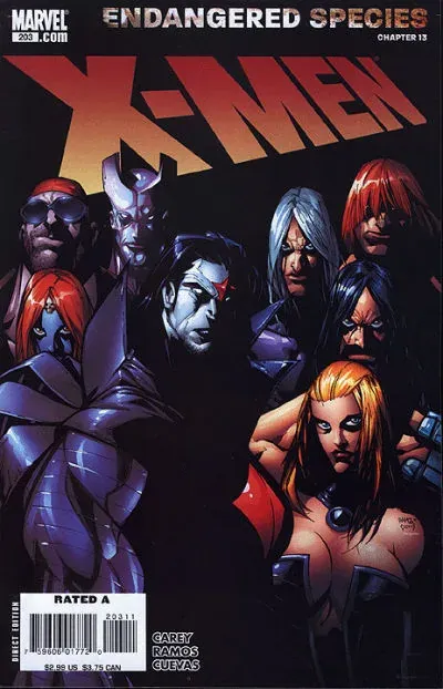 Cover of X-Men #203
