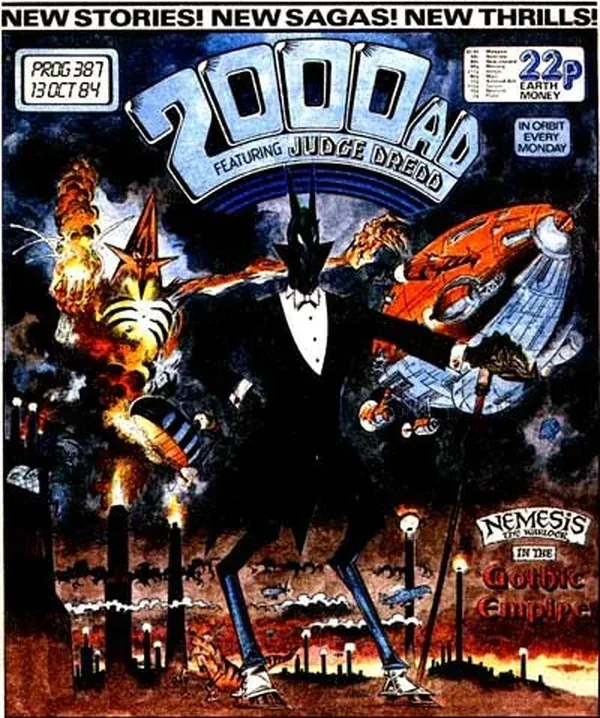 Cover of 2000 AD #387