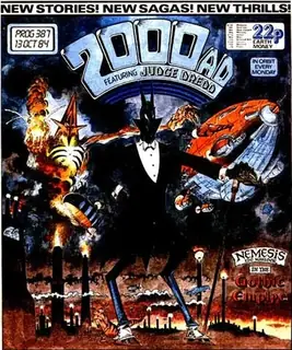 Cover of 2000 AD #387