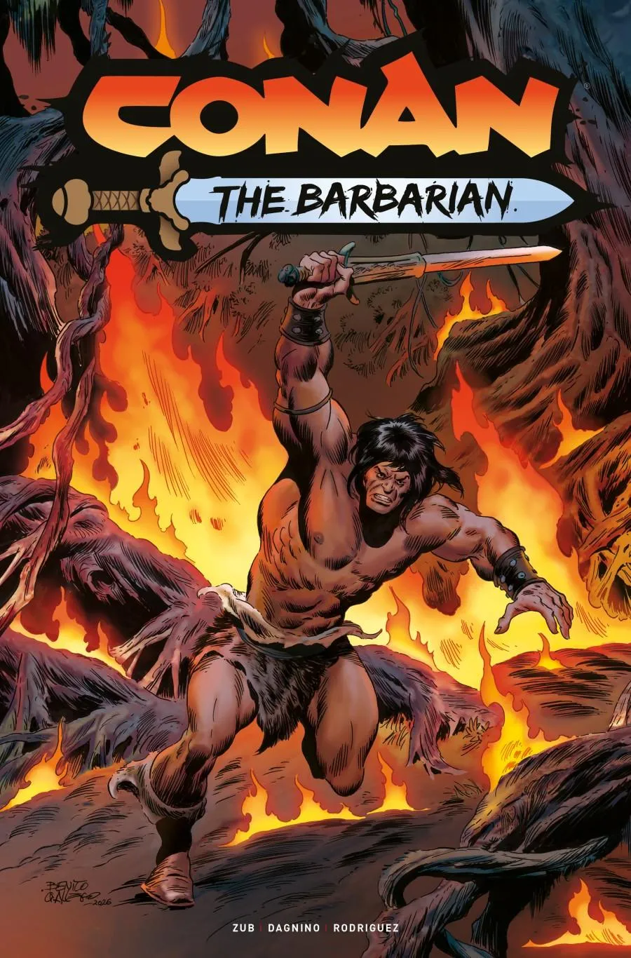 Cover of Conan: The Barbarian #35