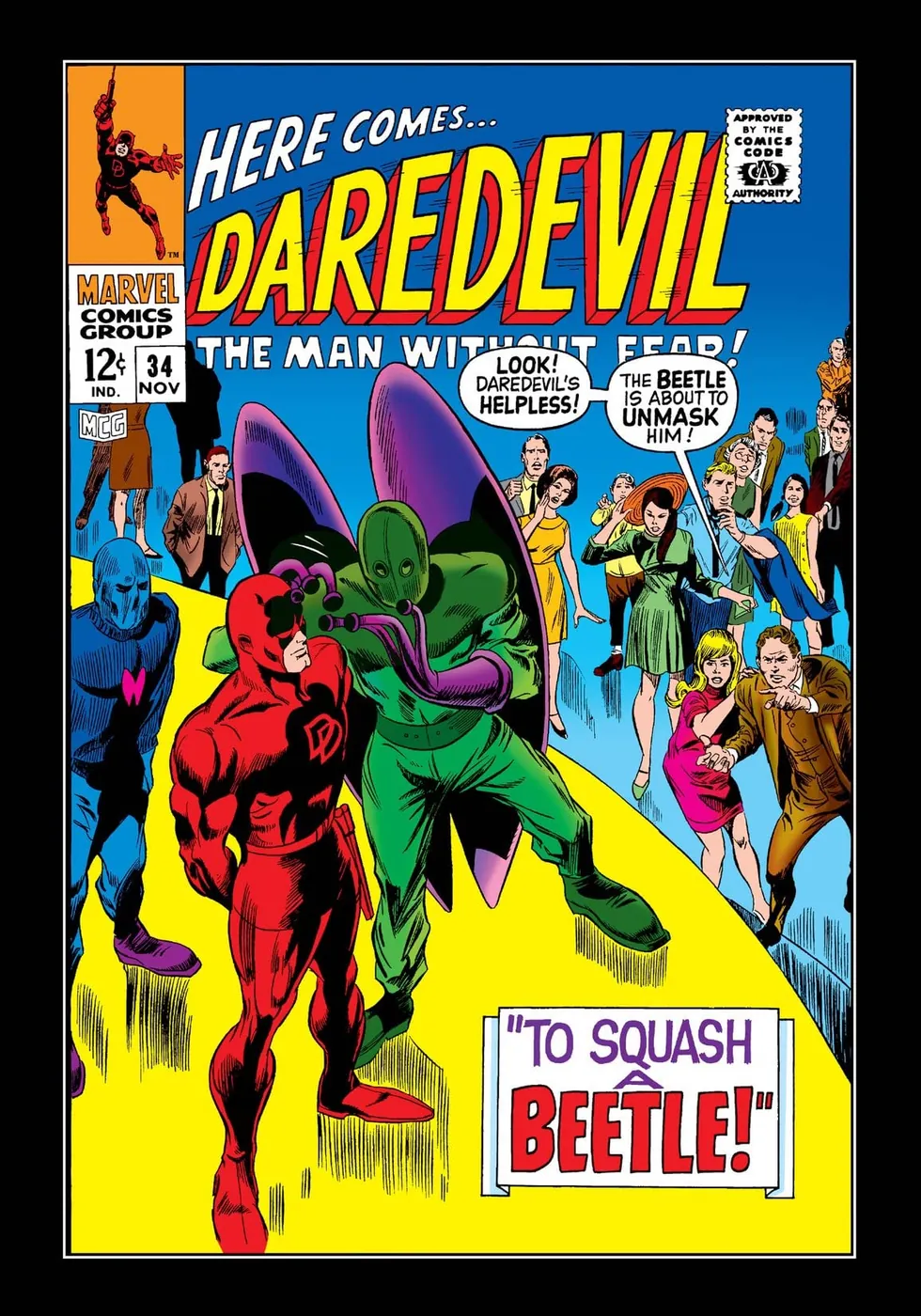 Cover of Daredevil #34