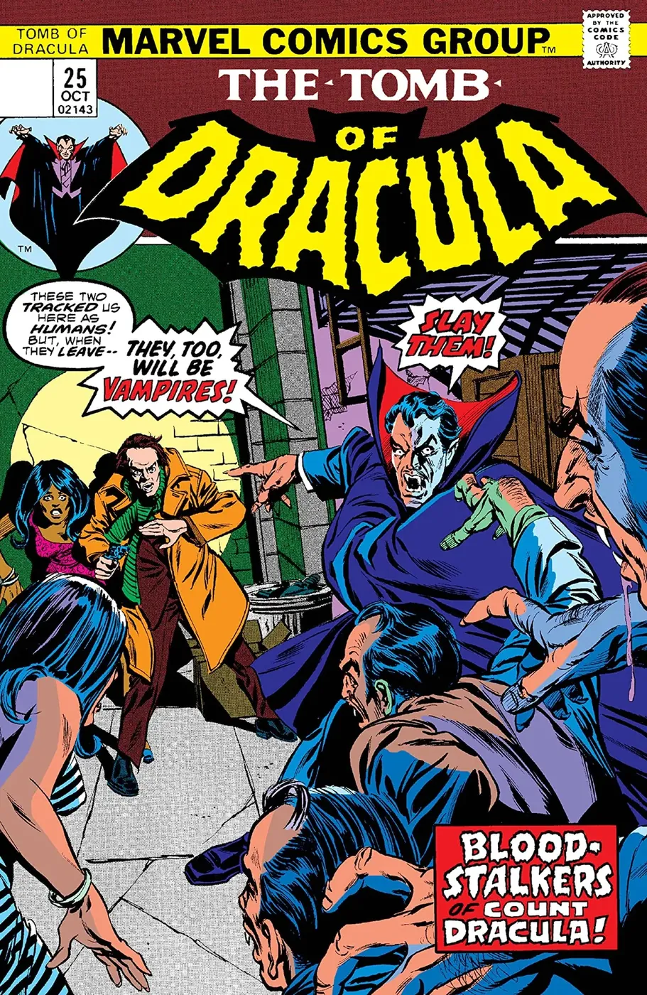 Cover of Tomb of Dracula #25