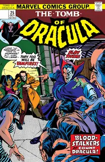Cover of Tomb of Dracula #25
