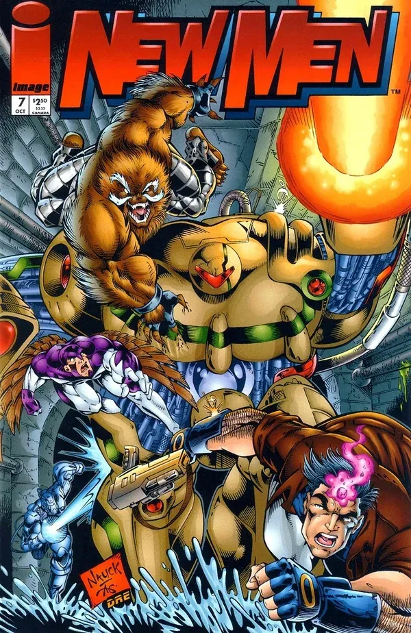 Cover of NewMen #7