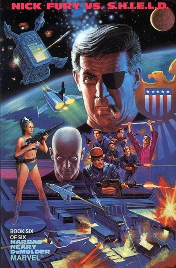Cover of Nick Fury vs. S.H.I.E.L.D. #6