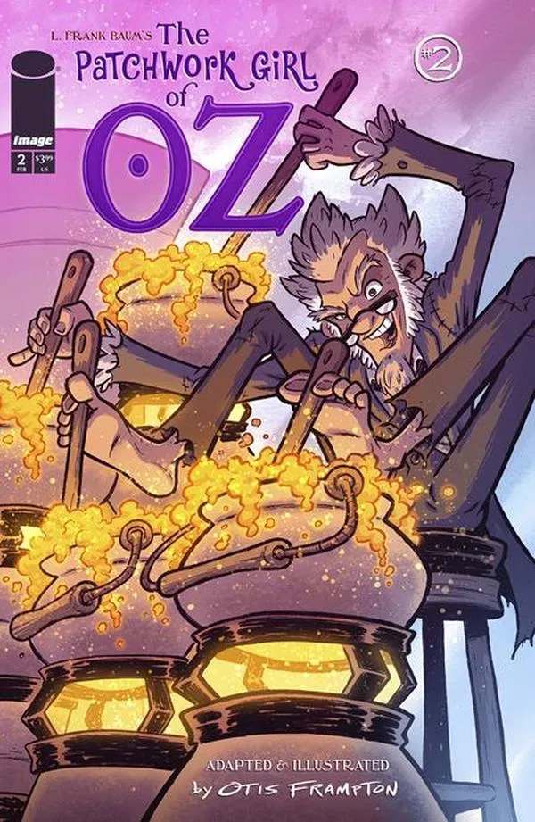 Cover of The Patchwork Girl of Oz #2