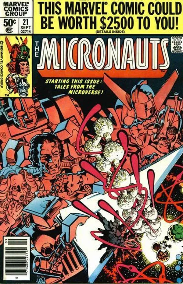 Cover of Micronauts #21