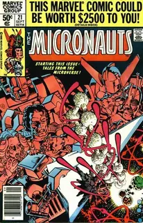 Cover of Micronauts #21