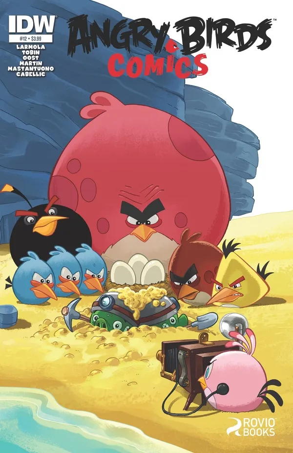 Cover of Angry Birds Comics #12