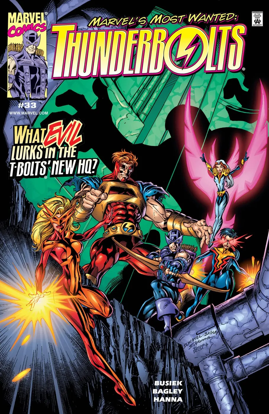 Cover of Thunderbolts #33