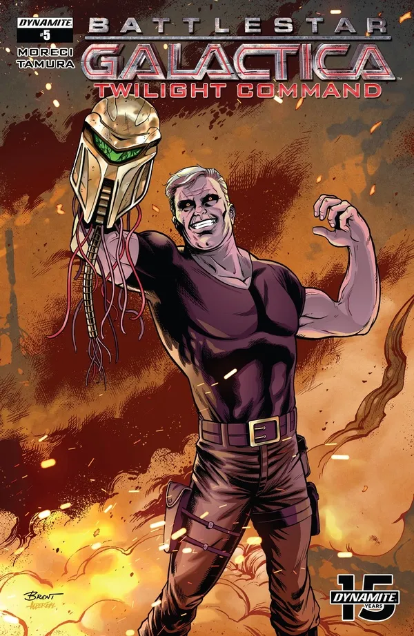 Cover of Battlestar Galactica: Twilight Command #5